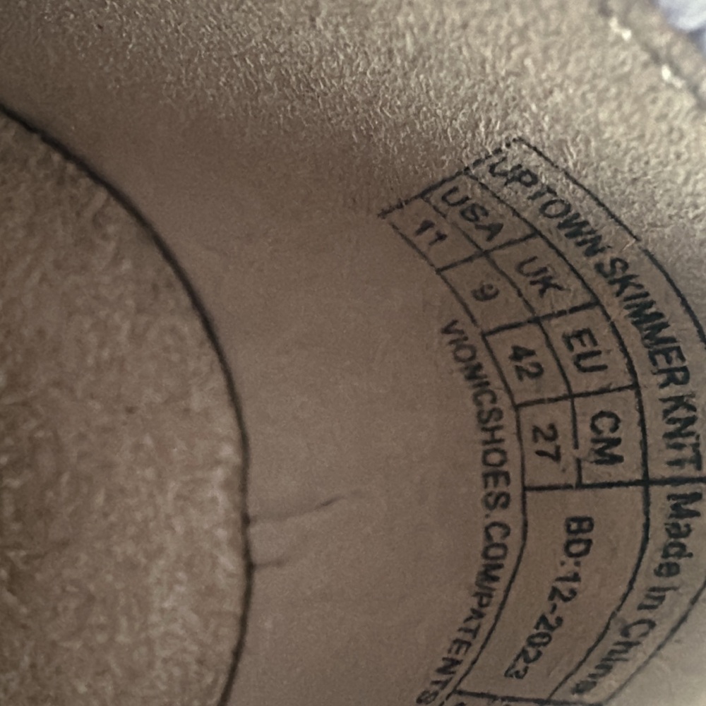 Vionic Uptown Skimmer Knit Slip On Sneakers Closed Toe Size 11 - Picture 6 of 6